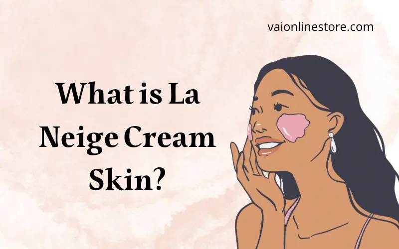 What is La Neige Cream Skin?
